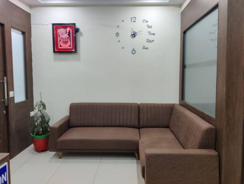 Dr Adarsh Patel - Hospital Waiting Area